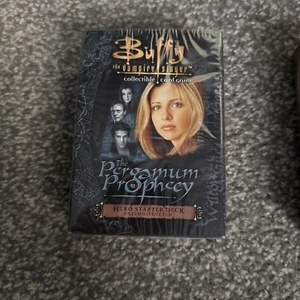 PERGAMUM PROPHECY Hero &Villain SEALED Start Decks Buffy Vampire Slayer CCG 2001 - Bild 1 von 2