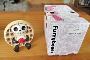 PT Furry Bones Puffle the Waffle Skull Resin Mini Figure NEW - Picture 1 of 1