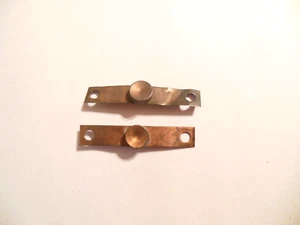 1937 - 1941 Ford NOS Ignition Coil Contact Straps Point Connects to Each End Two - Bild 1 von 2