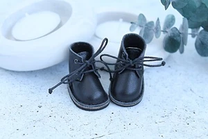 Schwarze Lederstiefel von Boneka - Bild 1 von 9