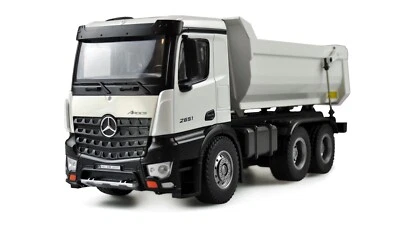 MERCEDES-BENZ AROCS LKW KIPPER PRO METALL V2 RTR WEISS 3,2 KG  AMEWI 22413 - Bild 1 von 4