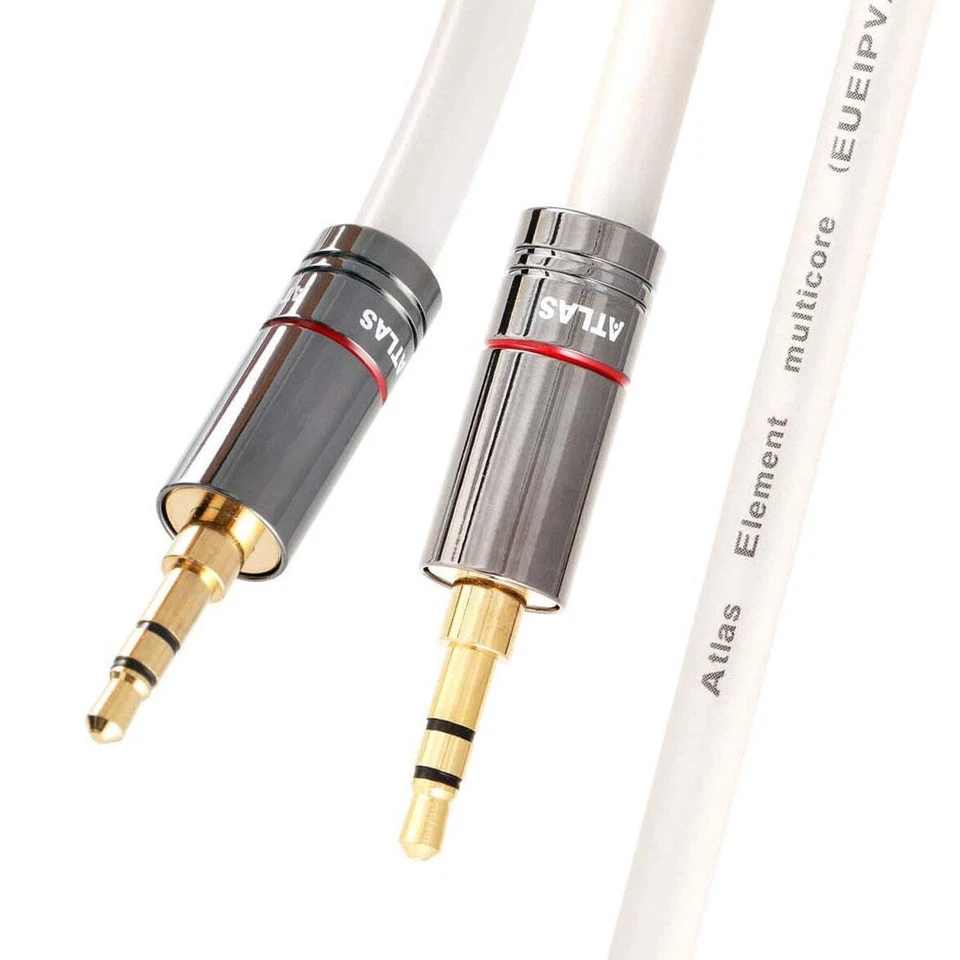 Cables para auriculares Atlas Element Metik 3,5 mm-3,5 mm Foto 1 de 3