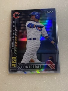 Willson Contreras Wilson 2016 Bowman Chrome Scouts Top 100 BTP-68 - Picture 1 of 3
