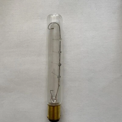 SATCO S3297 20 WATT 130V CLEAR T6.5 TUBE DOUBLE CONTACT BASE EXIT BULB INCAND - Image 1 of 4