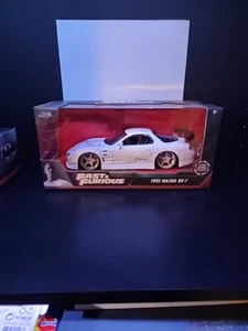 Jada 1/24 Mazda RX-7 White Fast and Furious 32607 - Bild 1 von 5