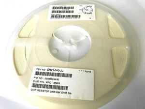 24K, 0805, 5%,1/8W, 24 KOhm, Widerstand, ASJ, CR21-243-JL, 5000 Stück - Picture 1 of 3