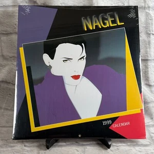 VTG 1999 Patrick Nagel Calendar Sealed Same Dates As 2027 Jennifer Dumas - Picture 1 of 2