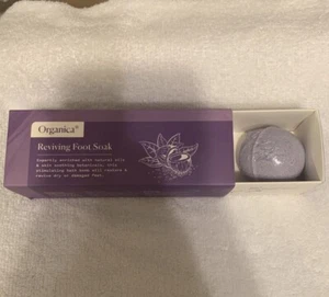 DISCONTINUED Organica Reviving Foot Soak Bath Bombs, set of 3 - Picture 1 of 3