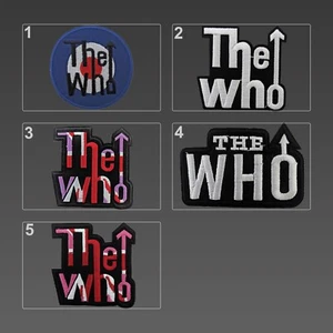 The Who Patches, Iron On Embroidered Band Patches, The Who Logo Patch - Picture 1 of 11