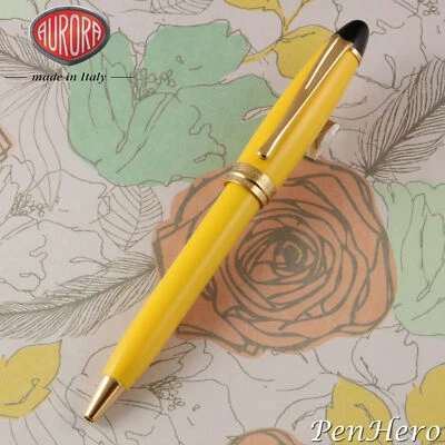 Aurora Ipsilon 黄色圆珠笔 B31-Y — 第 1/4 张图片