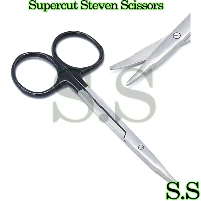 SuperCut Steven Tenotomy Scissors 4.5 Curved Surgical Instruments German Grade - Image 1 of 2