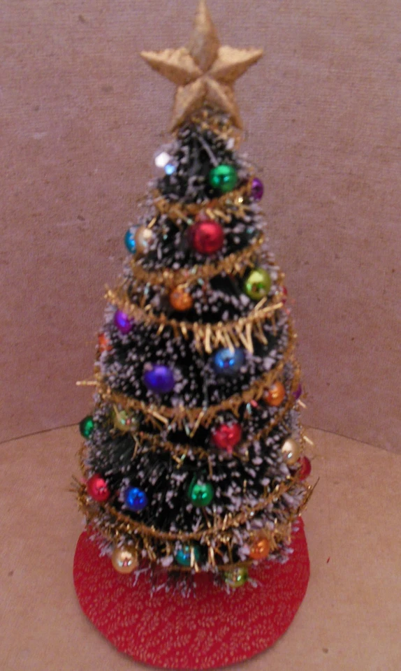 Dollhouse Miniatures Handcrafted Traditional Christmas Tree Dec Color Balls 1:12 - Image 1 of 1