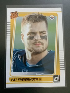 2021 Panini Donruss Rated Rookie Portrait Pat Freiermuth #281 Steelers!