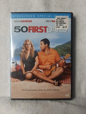 50 First Dates DVD Adam Sandler Drew Barrymore Widescreen Special Edition - Image 1 of 2