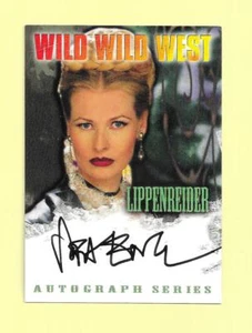 The Wild Wild West Movie 1999 Autograph Card A4 Sofia Eng Lippenreider - Picture 1 of 2