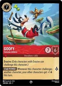 Disney Lorcana Archazia's Island - 139 Goofy Athlete - Super Rare Non Foil - Bild 1 von 1