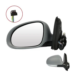 Power Left Mirror For 05-10 Volkswagen Jetta Heated Puddle Signal Light Mirror - Picture 1 of 11