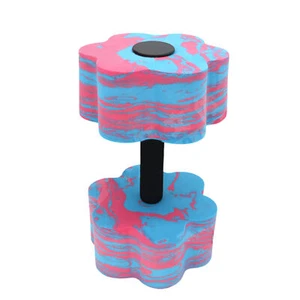 2pcs Aquatic Exercise Dumbbells Lightweight Fitness Barbells Reusable Training - Picture 1 of 14