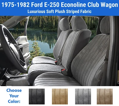 Fundas de asiento Madera para Ford E-250 Econoline Club Wagon 1975-1982 Foto 1 de 4