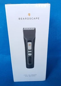 Brio Beardscape Beard and Body Hair Trimmer V1 (Black & Silver) - Brand New - Picture 1 of 5