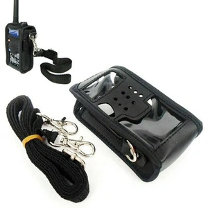 Artificial Leather Protective Case With Strap For Baofeng UV-5RE GT-5R Radio - Photo 1/11