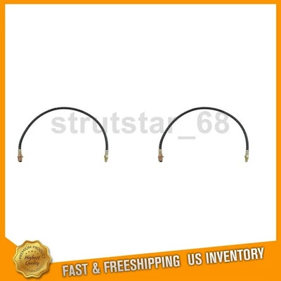 2 передних тормозных шланга подходят для International Harvester S1723 6,4 л 5,7 л 6,6 л - Изображение 1 из 4