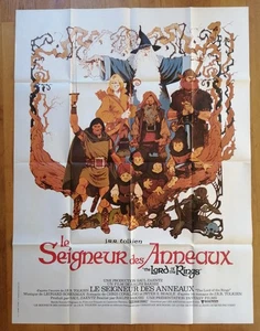 SEIGNEUR DES ANNEAUX tolkien bakshi affiche cinema originale 160x120 '78 - Imagen 1 de 1