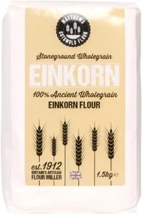 Matthews Cotswold Stoneground Wholegrain EINKORN Flour 1.5kg - Picture 1 of 1