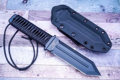 ZU Bladeworx MK2 Centurion, Cryodur A2, acabado gris, funda Kydex negra Foto 1 de 4