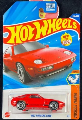 Porsche 928S 983 rojo, 2025 Hot Wheels 1:64 Muscle Mania #250 1ª edición, envío combinado Foto 1 de 4
