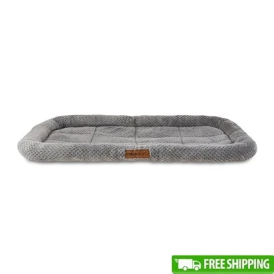 Acogedora alfombra de lujo para cama para mascotas cómoda espuma de felpa acolchada perro gato colchoneta para dormir Foto 1 de 4