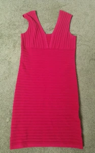 Next Petite sheath stretchy dress in claret red colour, size 12, vgc. - Picture 1 of 3