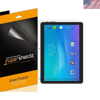 Pacote com 3 protetores de tela transparentes resistentes a riscos para Onn 10.1 - Imagem 1 de 3