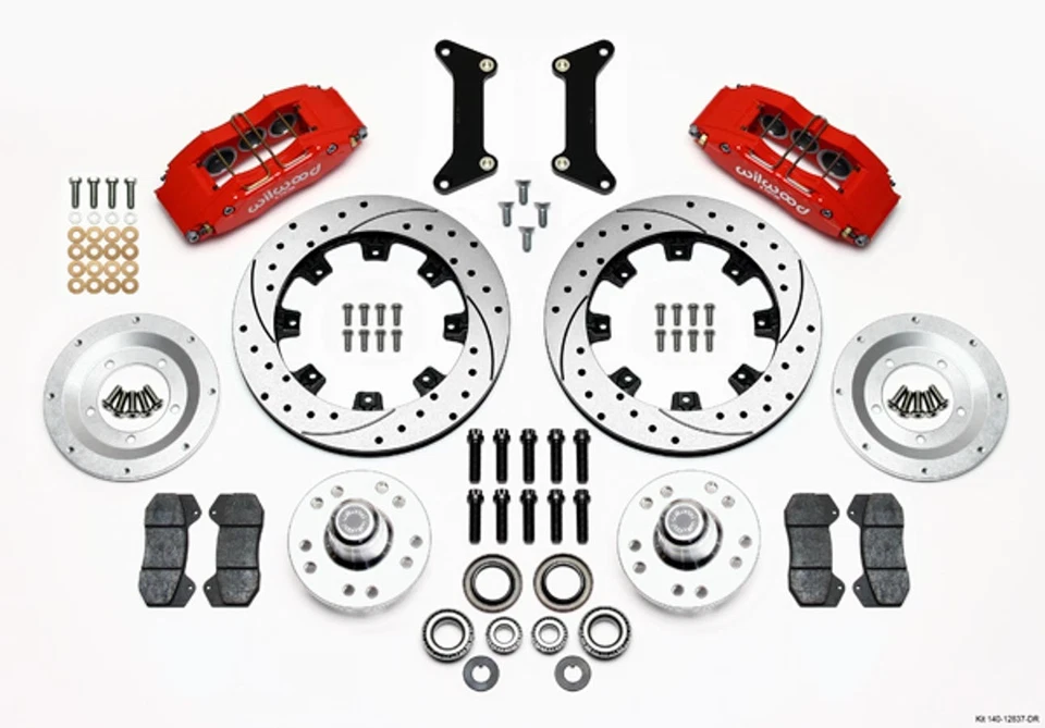 Kit de freno delantero para pinza de 6 pistones 80-87 GM G-Body Foto 1 de 1