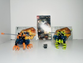 Bionicle Rahi Nui-Rama 8537 with Manuals.  Complete. Includes Original Elastics.