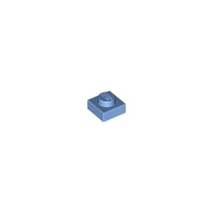 Lego - Medium Blue 1x1 - Plate - Picture 1 of 1