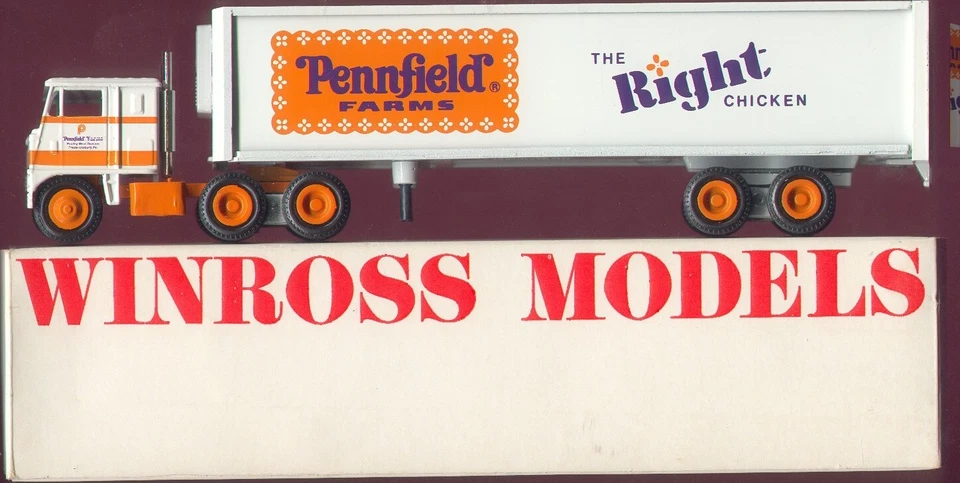 Pennfield Farms Right Chicken '86 Winross Truck - Image 1 of 1