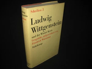 Ludwig Wittgenstein , Schriften 3 - der Wiener Kreis , Gespräche - Bild 1 von 1