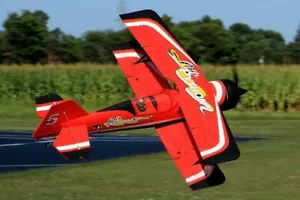 Dynam RC Plane Pitts Red - Picture 1 of 4
