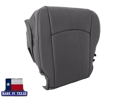 2014 2015 For Dodge Ram 2500 Laramie Driver Side Bottom leather Seat Cover Black - Image 1 of 4