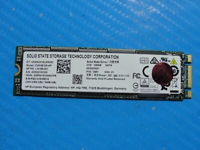 HP 15-dw2063st Lite-On 128GB M.2 SSD Solid State Drive CV8-8E128-HP L15189-001 - Image 1 of 2