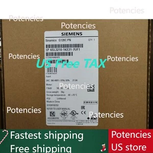 Siemens 6SL3 210-1KE21-7UF1 6SL3210-1KE21-7UF1 SINAMICS G120C 7.5KW Converter - Imagen 1 de 2