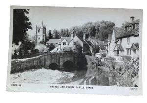 Bridge and Church, Castle Combe (F. Frith & Co Ltd) - c1964 - Foto 1 di 1