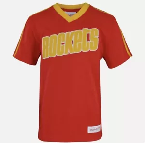 Mitchell & Ness NBA Youth Boys (8-20) Houston Rockets Overtime Win V-Neck Tee - Picture 1 of 2