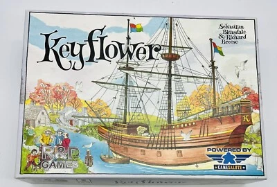 Juego de mesa Keyflower con llave de expansión Celeste sin perforar Bleasdale Breese Foto 1 de 4