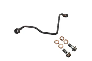 Yamaha XT350 1985 OEM culata motor tubería de suministro de aceite con pernos de banjo - Imagen 1 de 3