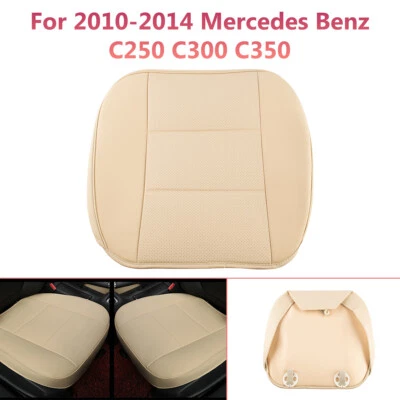 Fit for 2010-2014 Mercedes Benz C250 C300 C350 Driver Bottom Seat Cover Beige US - Image 1 of 4