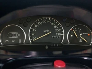 For Ford Fiesta mk4  95-02 Chrome Cluster Gauge Dashboard Rings Speedo Trim x3 - Picture 1 of 8