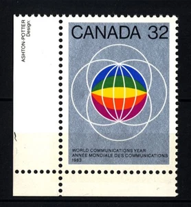 CANADA - 1983 - Anno della comunicazione - Foto 1 di 1