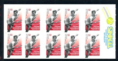 2016 Australian Tennis Legends (Frank Sedgman) Stamp Booklet SB532 (Phil BC) — 第 1/2 张图片